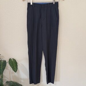 Izod Dress Suit Pants Slacks Charcoal Gray Boys Size 16 Slim